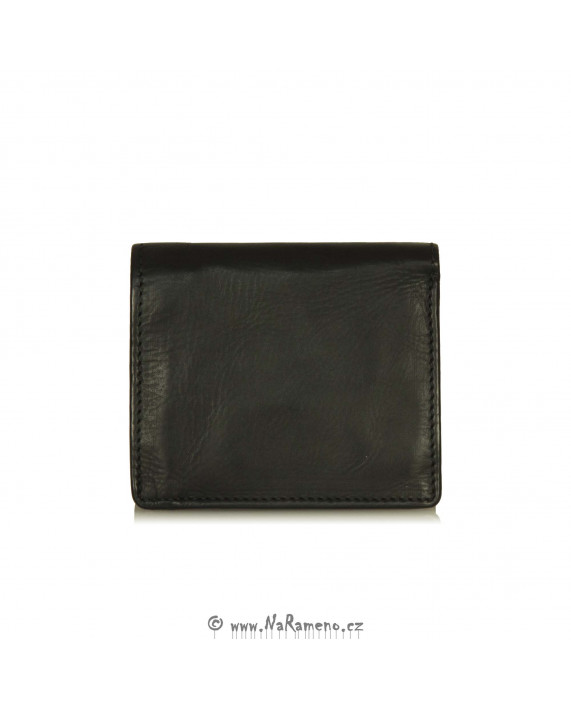 Malá černá peněženka Pear s kapsou na drobné od Aunts and Uncles