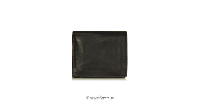 Malá černá peněženka Pear s kapsou na drobné od Aunts and Uncles