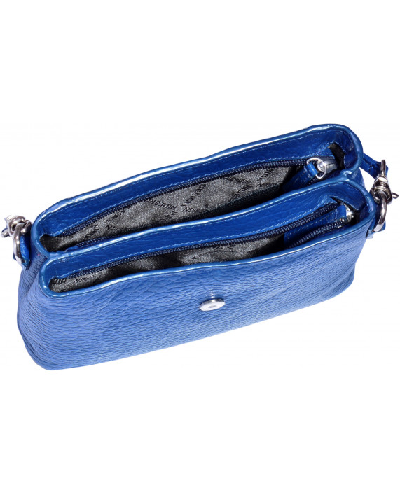 Malá modrá kabelka HIDESIGN pro dámy k džínám Norah W1